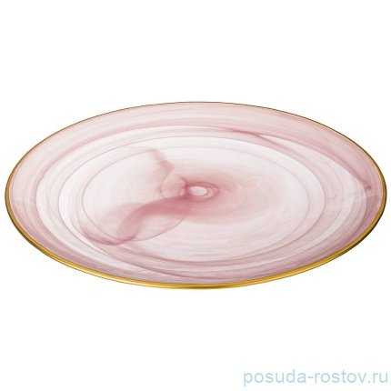 Блюдо 28 см круглое розовое &quot;Pop&quot; / 275404
