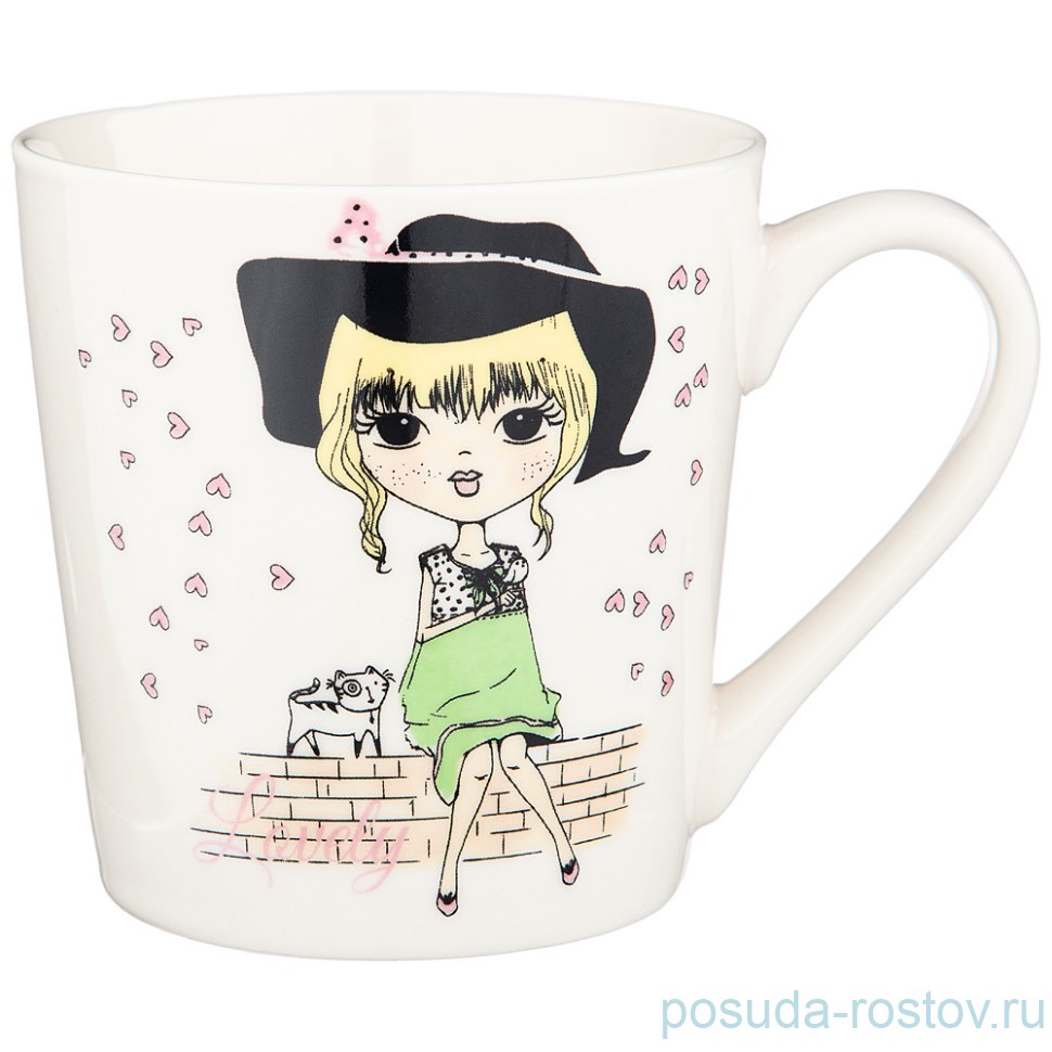 Кружка 350 мл "Fashion princess" / 234856 Кружка 350 мл "Fashion princess" / 234856