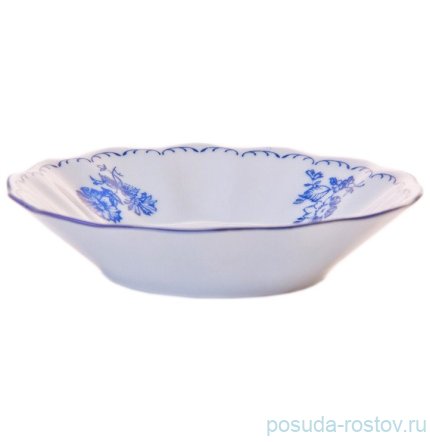 Розетка 11 см 1 шт без ручки &quot;Бернадотт /Синие розы&quot; / 245001