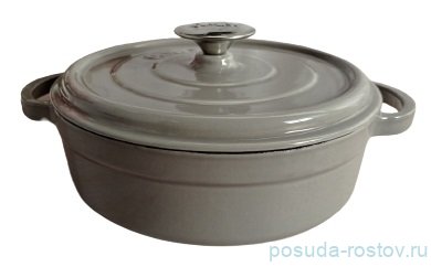 Сотейник 28 см чугунный с эмалевым покрытием серый 4 л "ENAMEL IRON CASTING SETS" / 296895 Сотейник 28 см чугунный с эмалевым покрытием серый 4 л "ENAMEL IRON CASTING SETS" / 296895