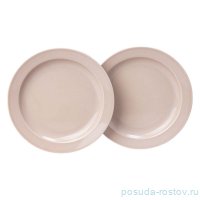 Набор тарелок обеденных lefard tint 24 см (розовый) 2 шт. / 348184