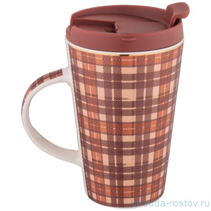 Кружка 450 мл &quot;break time /в клеточку&quot; / 269371