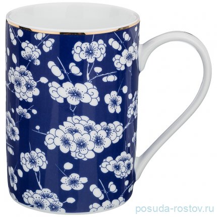 Кружка 280 мл &quot;Сакура /Кобальт&quot; / 195029