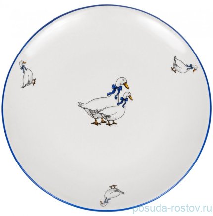 Набор тарелок 21 см 6 шт &quot;Премиум /Гуси&quot; / 352596