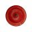 Тарелка 28,5 см глубокая красная &quot;Spiral&quot; / 261558