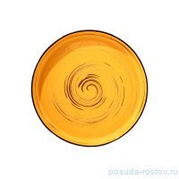 Тарелка 28 см жёлтая &quot;Spiral&quot; / 261604