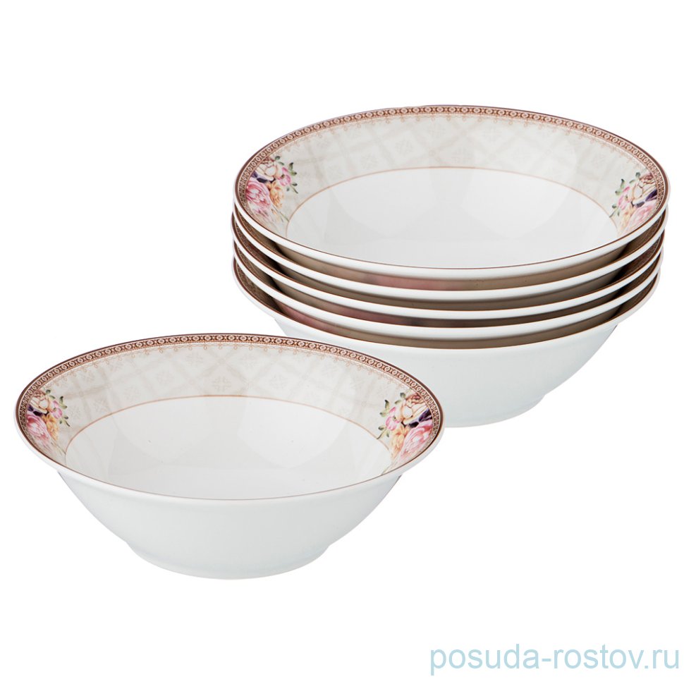 Набор салатников 14 см 6 шт "лютеция" / 195445 Набор салатников 14 см 6 шт "лютеция" / 195445