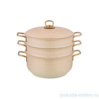 Кастрюля-мантоварка 3-х уровневая 24 см &quot;Agness /Paradise&quot; / 230706