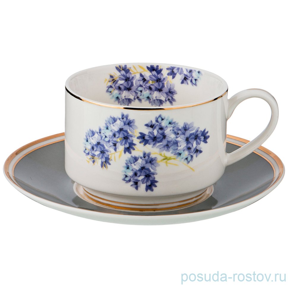 Чайная пара 230 мл 1 шт "времена года /грей" / 189625