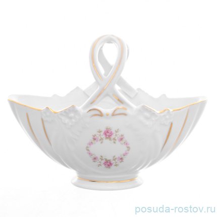 Корзинка 18 см &quot;Соната /Розовый цветок&quot; / 159157