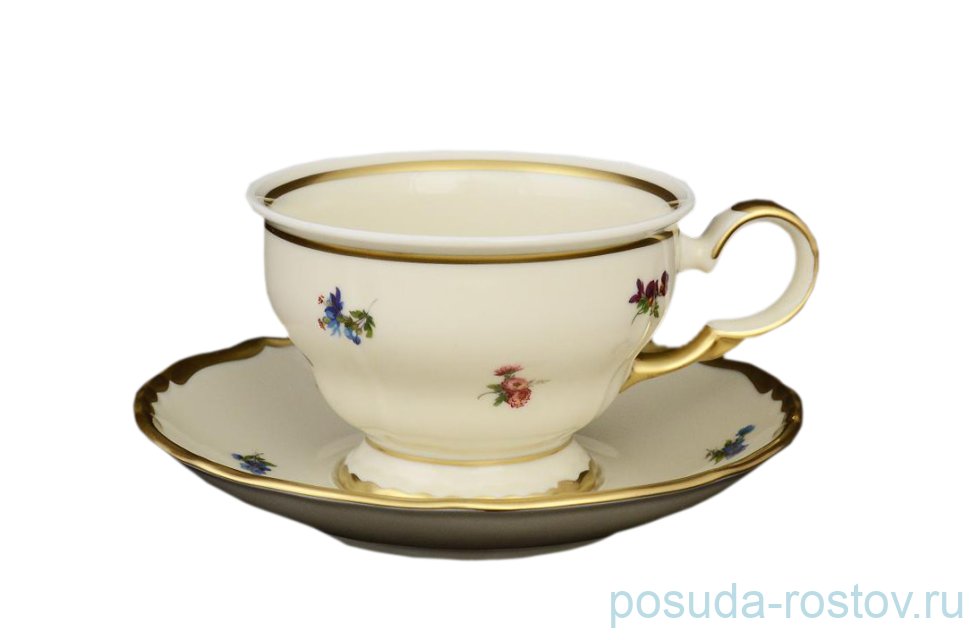 Набор чайных пар 220 мл 6 шт Bohemia Porcelan Moritz Zdekauer 1810 s.r.o. "Анжелика /Мелкие цветы /СК" / 057319 Набор чайных пар 220 мл 6 шт Bohemia Porcelan Moritz Zdekauer 1810 s.r.o. "Анжелика /Мелкие цветы /СК" / 057319