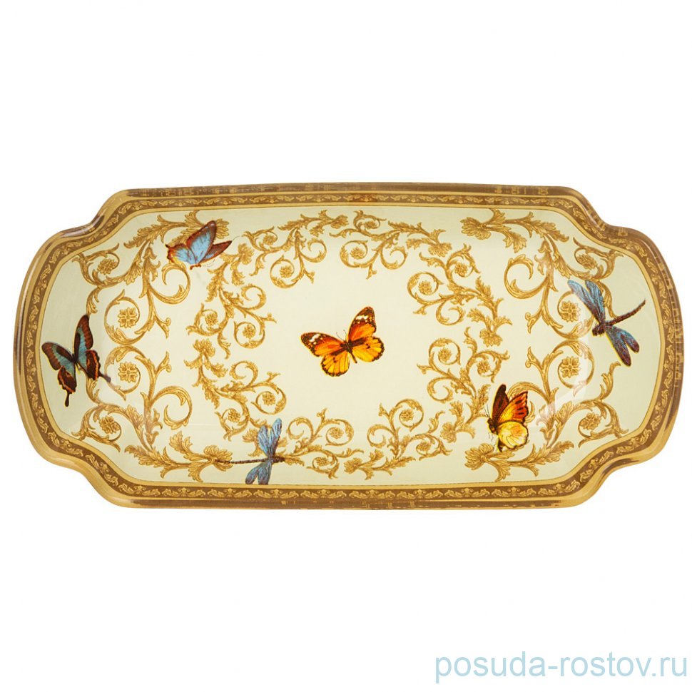 Блюдо 19 х 9 х 2,5 см овальное "Monogram" / 331755 Блюдо 19 х 9 х 2,5 см овальное "Monogram" / 331755