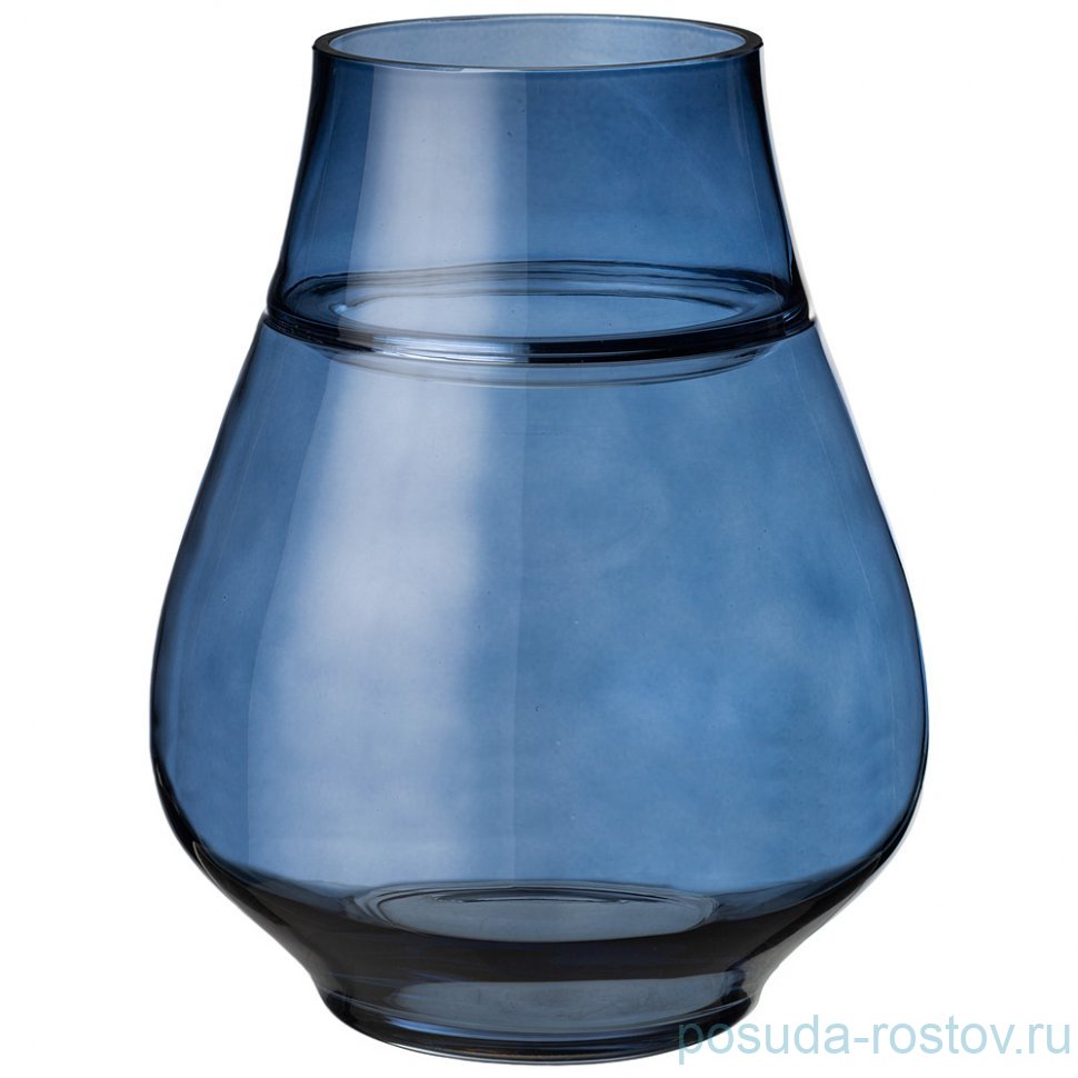 Ваза для цветов 16 х 20 см "Nova blue" / 336390 Ваза для цветов 16 х 20 см "Nova blue" / 336390