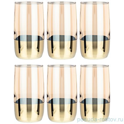 Стаканы для воды 330 мл 6 шт &quot;мед деми&quot; / 268400