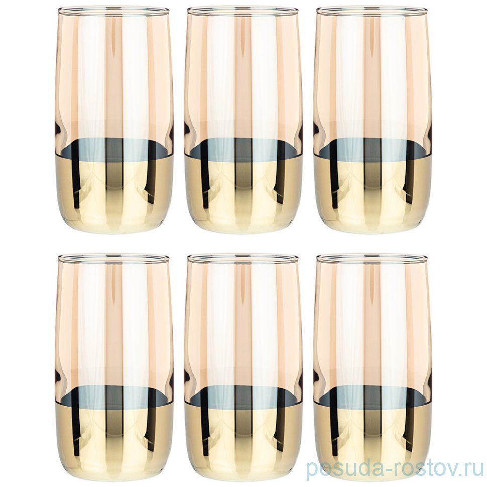 Стаканы для воды 330 мл 6 шт "мед деми" / 268400