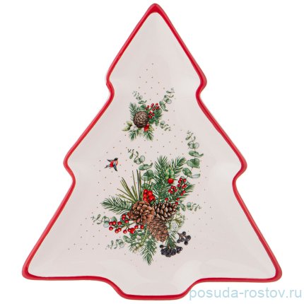 Блюдо 23 х 20 х 2 см Ёлка &quot;Celebration&quot; / 267258