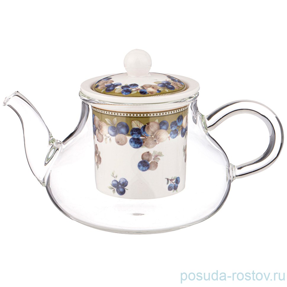 Заварочный чайник 500 мл с ситом "фрукты" / 271683 Заварочный чайник 500 мл с ситом "фрукты" / 271683