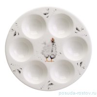 Блюдо для яиц 18 х 18 х 2,5 см &quot;Funny hens&quot; / 368019