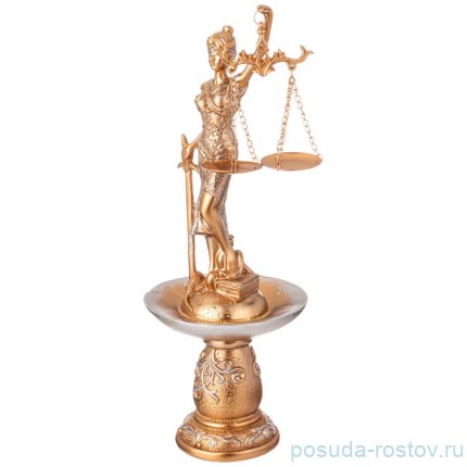 Фигурка декоративная фемида 11,4х11,1х31,4 см / 345680