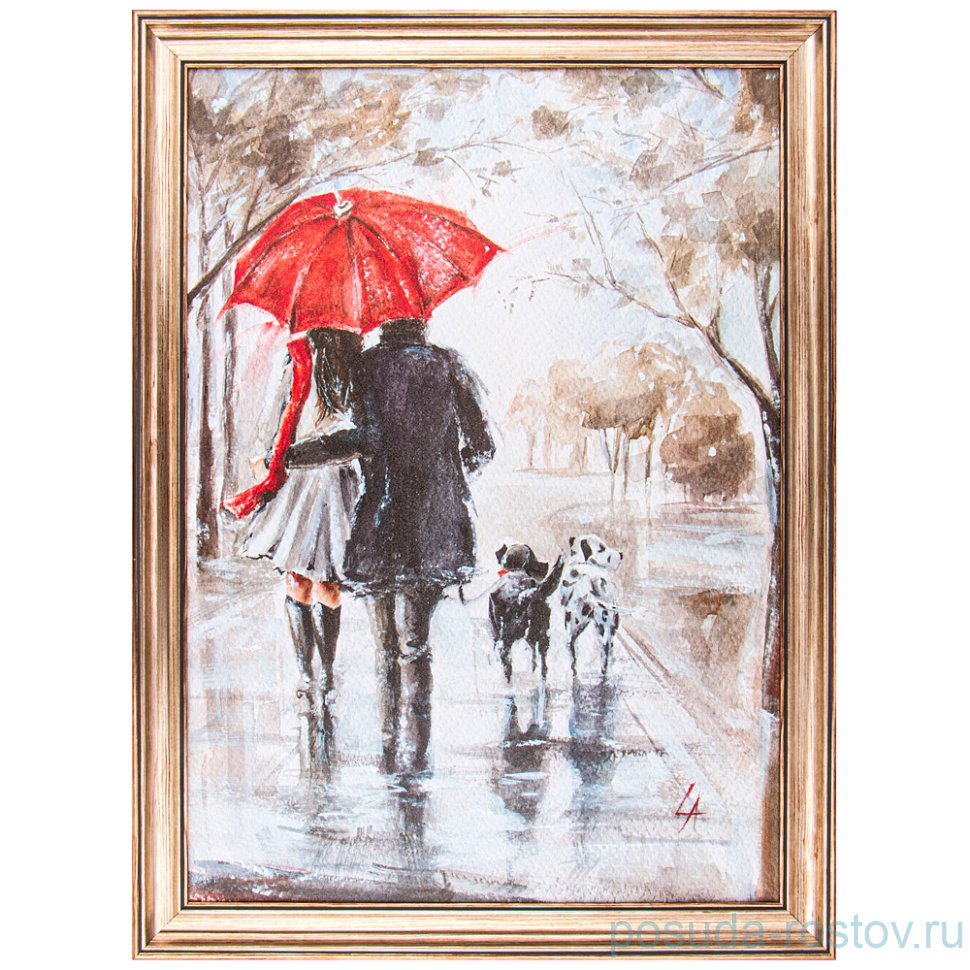 Картина 50 х 70 см /рамка тонированное серебро / 275163 Картина 50 х 70 см /рамка тонированное серебро / 275163