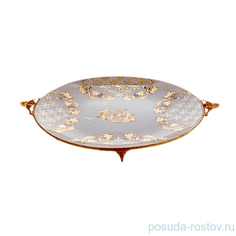 Блюдо 36 x h-9 см круглое керамика н/н "Caroline /Артиджианато" / 101505