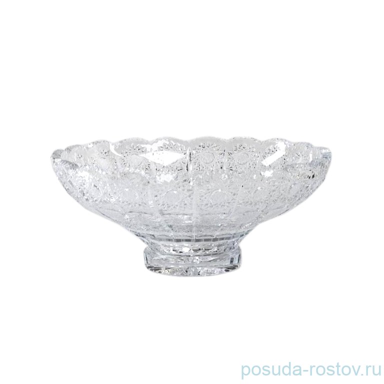 Ваза для фруктов 25,5 см "Хрусталь резной" / 152650