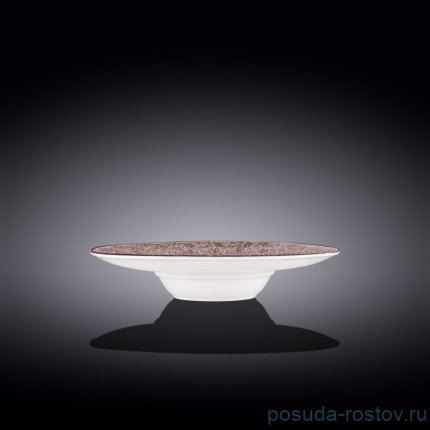 Тарелка 24 см глубокая сиреневая &quot;Splash&quot; / 261448