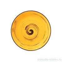 Тарелка 28 см жёлтая &quot;Spiral&quot; / 261602