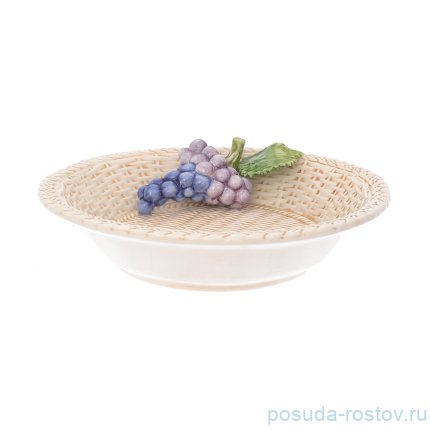 Блюдо 18 см круглое &quot;Виноград&quot; / 247798