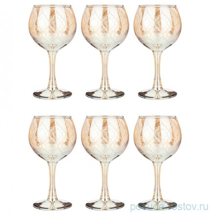 Бокалы для белого вина 280 мл 6 шт &quot;бакарра /мёд&quot; / 268416