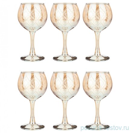 Бокалы для белого вина 280 мл 6 шт &quot;бакарра /мёд&quot; / 268416