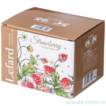 Кружка 400 мл &quot;Strawberry&quot; / 340047