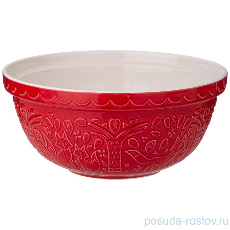 Салатник для смешивания и сервировки lefard kitchen passion 23 см красная / 348735