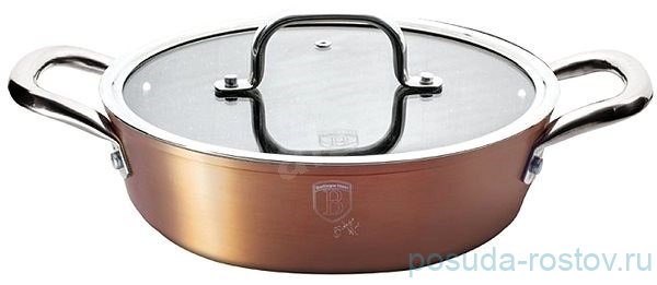 Сотейник 28 см с крышкой Berlinger Haus "Bronze Titan" / 135741 Сотейник 28 см с крышкой Berlinger Haus "Bronze Titan" / 135741
