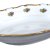 Блюдо 36 см овальное (глубокое) для хлеба  Bohemia Porcelan Moritz Zdekauer 1810 s.r.o. "Анжелика /Маленькие розочки" / 061586