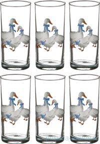Стаканы для воды 290 мл 6 шт &quot;Гуси&quot; / 191427