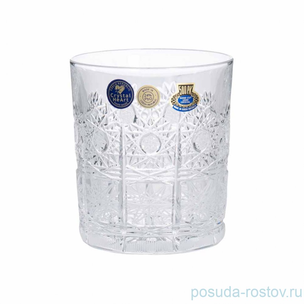Стаканы для виски 320 мл 6 шт "Хрусталь резной" / 227807 Стаканы для виски 320 мл 6 шт "Хрусталь резной" / 227807
