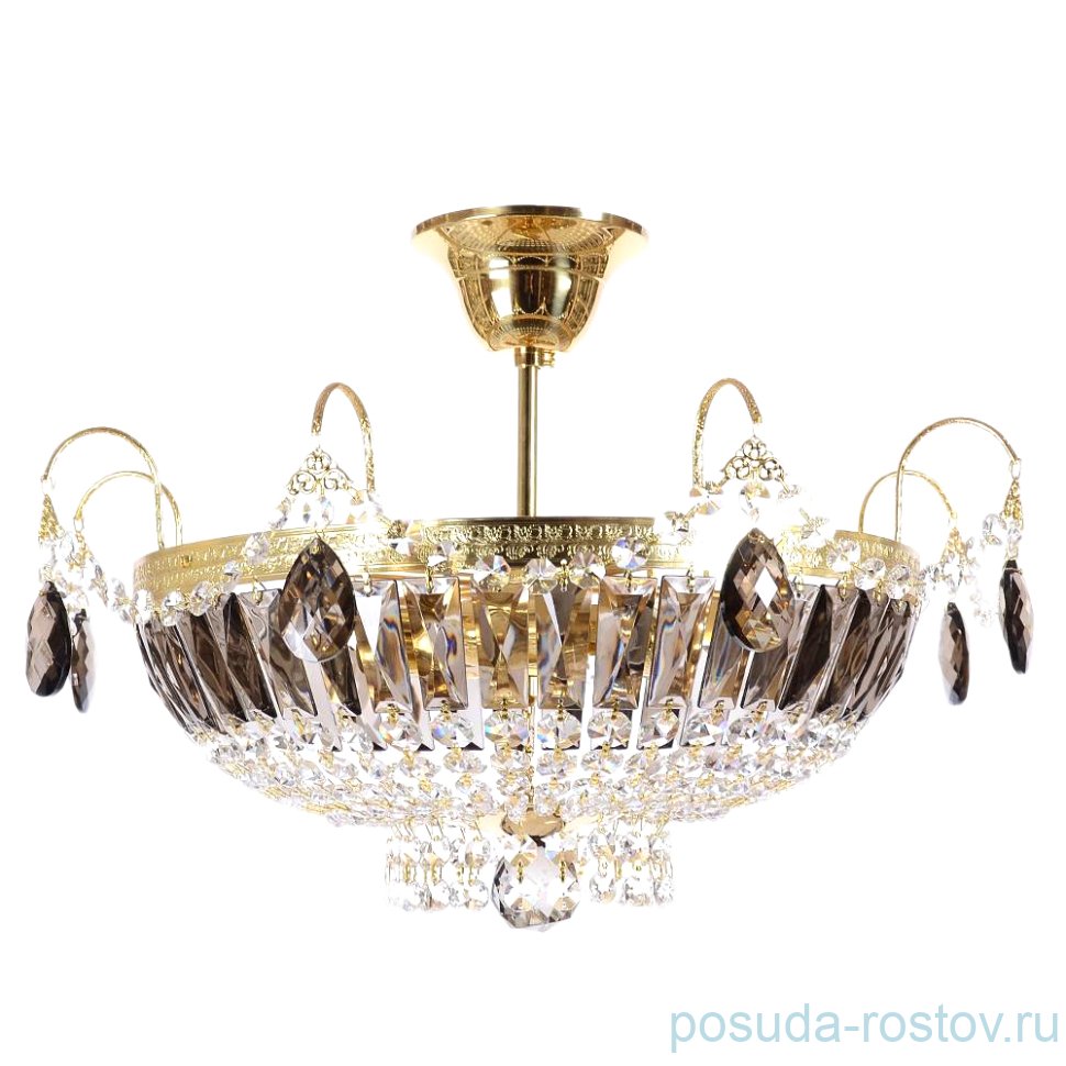 Люстра 3 рожковая хрусталь золото "Royal Bohemia" / 134701