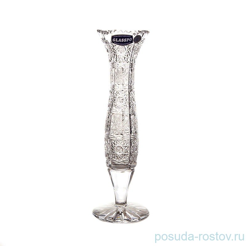 Ваза для цветов 23 см н/н "Хрусталь резной" / 139392