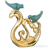 Статуэтка 16 х 7 х 21 см &quot;птички /коллекция нефрит&quot; / 215402