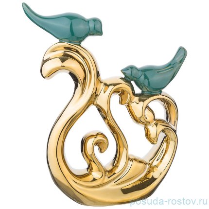 Статуэтка 16 х 7 х 21 см &quot;птички /коллекция нефрит&quot; / 215402