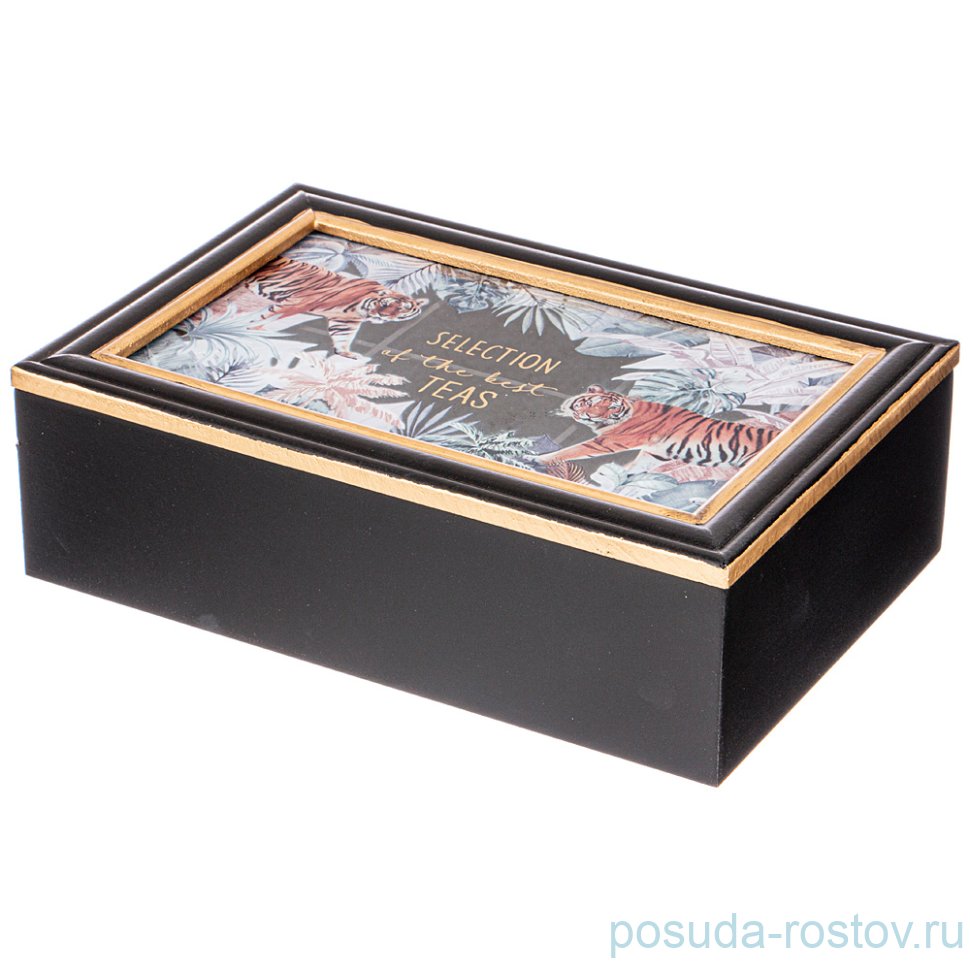 Шкатулка для чая 24 х 16 х 7 см "Джунгли" / 254846