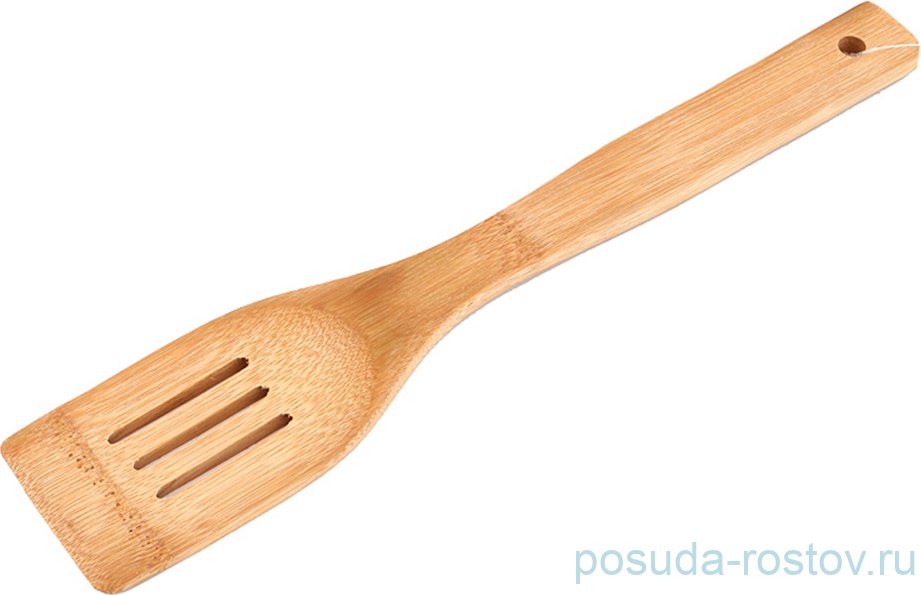 Лопатка кухонная 30 х 6 см с прорезями "Agness" / 198898 Лопатка кухонная 30 х 6 см с прорезями "Agness" / 198898