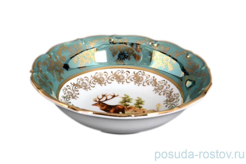 Салатник 13 см 1 шт "Фредерика /Охота зеленая" / 246812