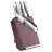 Набор ножей для кухни 8 предметов на подставке с ножеточкой &quot;Kikoza Collection&quot; / 135762