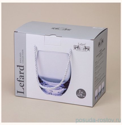 Стаканы для воды/сока 425 мл 2 шт &quot;Bubles purple&quot; / 343552