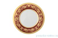 Набор тарелок 27 см 6 шт &quot;Констанц /Императорское золото /на красном&quot; / 033197
