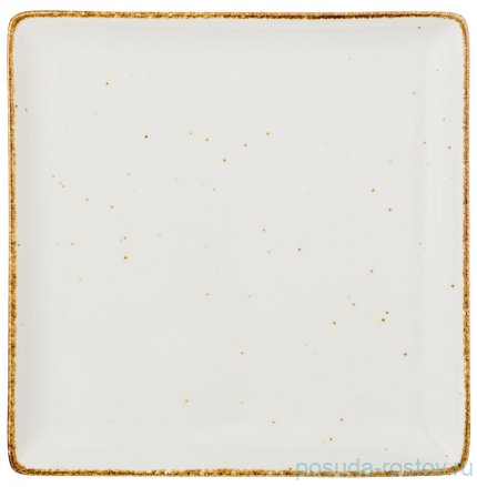 Тарелка 20 см 1 шт квадратная &quot;Nature&quot; (4шт.) / 210415