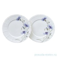 Набор тарелок 20,5 см 2 шт &quot;Васильки&quot; / 365445