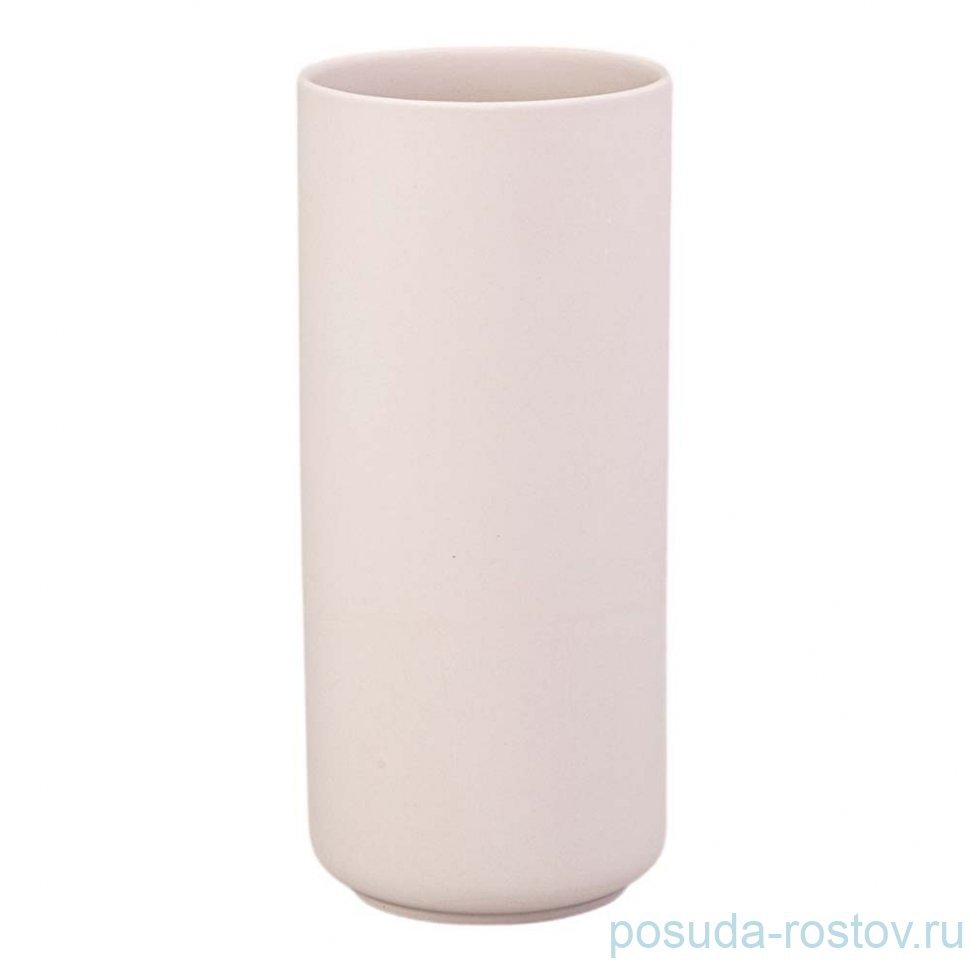 Ваза 11*11*25см цвет: пудровый / 360758